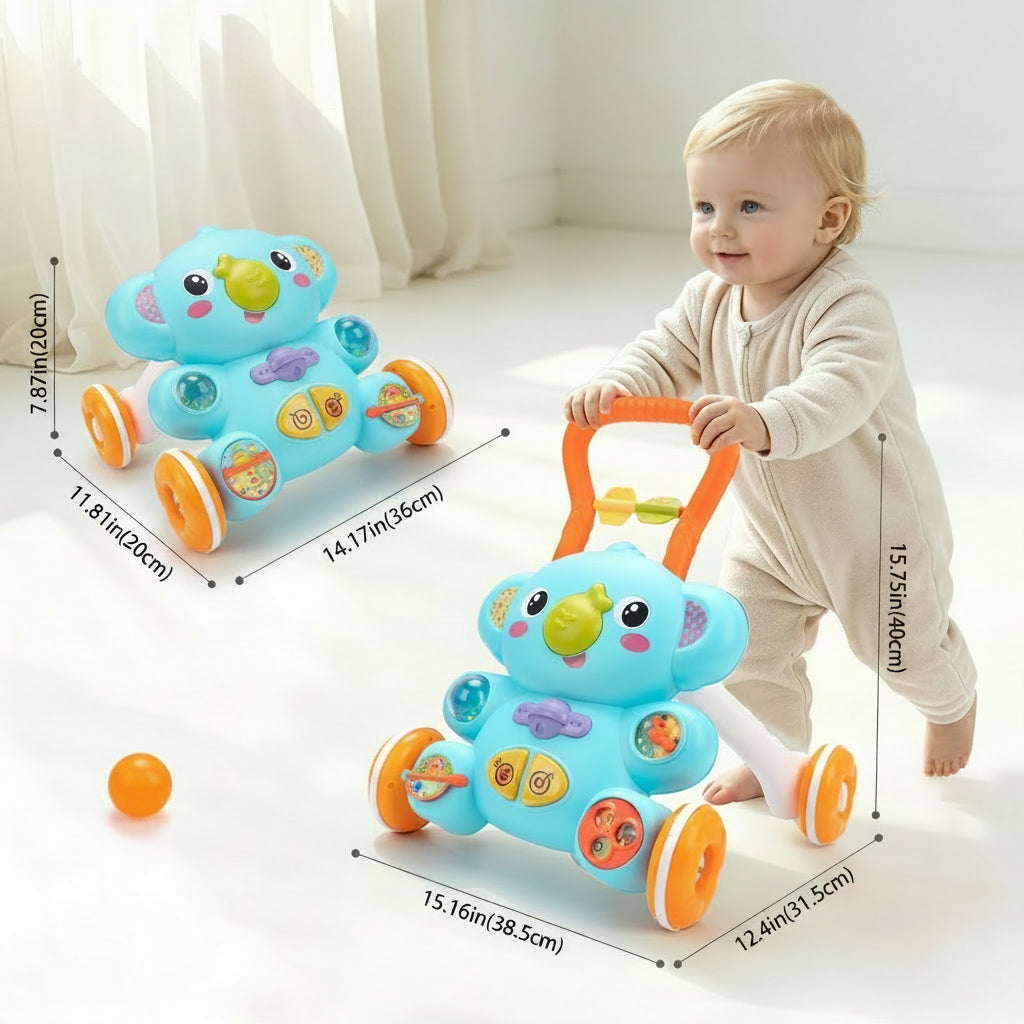 trotteur bébé garçon avec ses dimensions