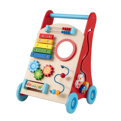 trotteur bébé multicolore