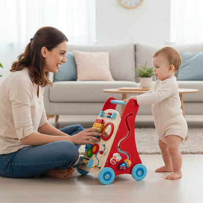 trotteur bébé multiples jouets